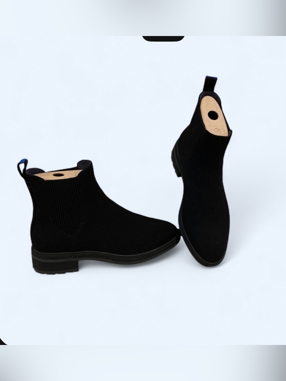 Women’s Rothy’ Black Lug Ankle Boots